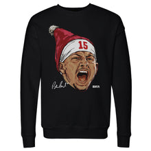 Load image into Gallery viewer, Patrick Mahomes Kansas City Portrait Santa Hat WHT
