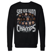 Load image into Gallery viewer, Seattle Football 2025 Champs Cartoon WHT
