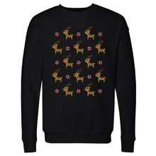 Load image into Gallery viewer, Christmas 8-bit Reindeer WHT
