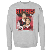 Load image into Gallery viewer, Luke Hughes &amp; Jack Hughes New Jersey Step Brothers WHT
