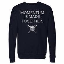 Load image into Gallery viewer, USRowing Momentum Is Made Together WHT
