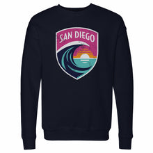 Load image into Gallery viewer, San Diego Wave FC Vintage Primary Logo WHT
