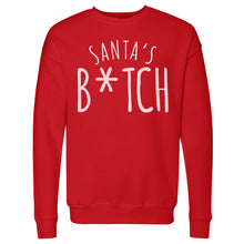 Load image into Gallery viewer, Christmas Santa's B-tch WHT
