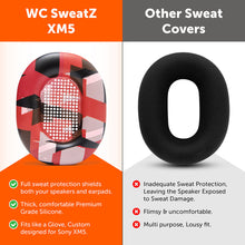 Load image into Gallery viewer, Sony WH-1000XM5 Earpad Sweat Covers - WC SweatZ
