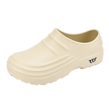 Load image into Gallery viewer, Summer Chef Shoes Anti Slip and Oil Proof Work Shoes Lazy Slippers Casual Trendy Slipper One Step Fashion Garden Shoes For Beach
