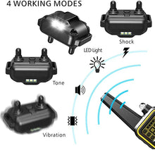 Load image into Gallery viewer, VIP Electric Dog Training Collar Waterproof Dog Bark Collar Pet With Remote Control Rechargeable Anti Barking Device Equipment
