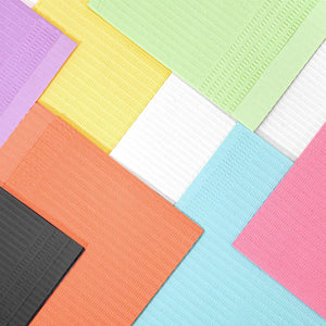 20Pcs Disposable Nail Art Table Towel 13"x18" - 3 Ply Tattoo Bib Sheet for Patients Dentist or Medical Tray Cover and Nail Table