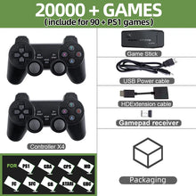 Load image into Gallery viewer, VILCORN Arcade Video Game Console 4K TV Game Stick with Double Arcade Joysitck 41000 Games For MAME/Sega/PS1/Atari Kid Gift
