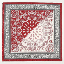 Load image into Gallery viewer, Satin Square Scarf – Elegant 2025 Print Hijab, Shawl &amp; Hair Wrap
