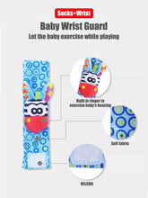 Load image into Gallery viewer, Baby Wrist Rattle Socks Sensory Educational Toys Set
