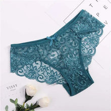 Load image into Gallery viewer, Plus Size S/XL Fashion High Quality Women&#39;s Panties Transparent Underwear Women Lace Soft Briefs Sexy Lingerie Intimates
