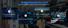 Load image into Gallery viewer, XTOOL D8W Bluetooth Diagnostic Tool Automotive Scanner ECU Coding Key Programming Topology Map 38 Reset Service CANFD DOIP
