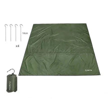 Load image into Gallery viewer, Waterproof Camping Tarp – Multi-Purpose Rain Fly, Ground Cloth &amp; Sunshade for Outdoor Adventures
