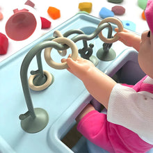 Load image into Gallery viewer, Silicone Desktop Bead Wrap Baby Learning Toy
