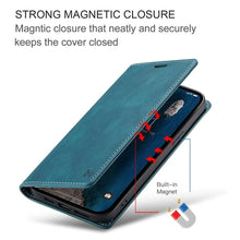Load image into Gallery viewer, Vintage Wallet Case Card Holder Kickstand Built-in Magnetic Flip Leather Case for iPhone  Leather Cases for iPhone 14 13 12 11 Pro Max Mini XR XS Max 8 7 6s Plus Wallet Flip Cover
