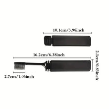 Load image into Gallery viewer, Portable Compact Charcoal Folding Toothbrush - Perfect for TravelCamping, and Hiking - Easy to Take and Efficient Teethbrush
