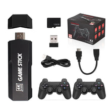 Load image into Gallery viewer, 4K HD Wireless Controllers 40000+ Games 2.4G Arcade Console Support TF Card Expansion TV Mini Game Console Max 256GB for PS1
