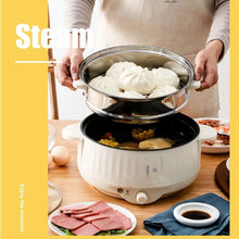 Load image into Gallery viewer, 1.7L Electric Cooker Small Rice Cooker 1-2 People Multicooker Household Non-stick Hot Pot Electric Steamer Cooking Appliances
