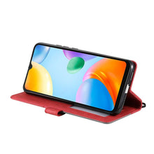 Load image into Gallery viewer, Wallet Flip Leather Case For Xiaomi Redmi 10 10A 10C 9 9A 9C 9T Note 11S 11 Pro 10S 10 Pro 9 Pro 8T 7 Poco X4 GT M4 Pro F4 11T Flip Wallet Case With Magnetic Closure Card Slots  Wrist Strap Protective Case
