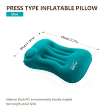 Load image into Gallery viewer, Ultralight Camping Inflatable Pillow – Portable Air Travel Pillow for Neck &amp; Lumbar Support
