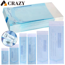 Load image into Gallery viewer, 20/15pcs Self-sealing Sterilization Pouches Bags Disposable Medical-grade Storage Bags Dental Makeup Piercing Tattoo Accessories
