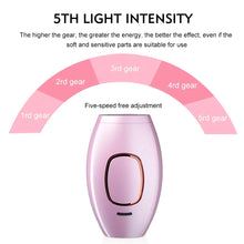 Load image into Gallery viewer, Home Mini Permanent Handheld 999999 Flash IPL Laser Hair Removal Device for Men and Women Painless Personal Care
