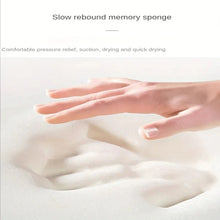 Load image into Gallery viewer, Long Hair Absorbent Bathroom Mat – Furry Non-Slip Shower &amp; Entrance Rug
