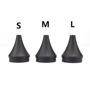 Medical Reusable Adult Child Non Disposable Speculum Earmuff Otoscope Accessory Ear Tip Funnel Nozzle Specula Cone Replacement