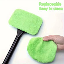 Load image into Gallery viewer, Car Window Cleaner Brush Kit Windshield Cleaning Wash Tool Inside Interior Auto Glass Wiper with Long Handle Car Accessories
