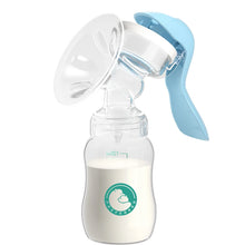 Load image into Gallery viewer, Breast Pump Baby Nipple Manual Suction Milk Pump Feeding Breasts Pumps Milk Bottle Sucking Postpartum Supplies BPA Free
