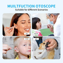 Load image into Gallery viewer, Digital Otoscope with Screen 3.9mm 1080P HD Ear Scope Endoscope Ear Cleaner With 2500mAh Rechargeable Battery
