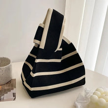 Load image into Gallery viewer, Handmade Knitted Women’s Small Handbag – Casual Mini Tote Wrist Bag
