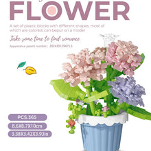 Load image into Gallery viewer, Building block flower potted plant assembly toy decoration micro particle plant potted plant children's toy gift
