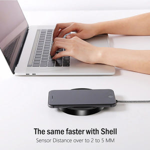 5W Wireless Charger Pad Stand for iPhone 14 13 12 11 Pro X 8 Samsung Xiaomi Phone Chargers Induction Fast Charging Dock Station