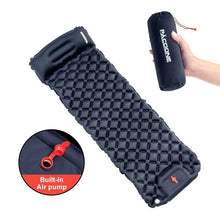 Load image into Gallery viewer, Ultralight Camping Inflatable Mattress with Built-In Pump &amp; Pillow
