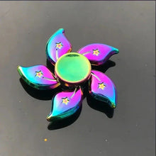 Load image into Gallery viewer, Metal Rainbow Fidget Spinner – Colorful EDC Hand Spinner Toy for Kids &amp; Adults | Anti-Anxiety Stress Relief Finger Spinner Gift
