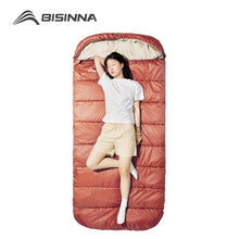 Load image into Gallery viewer, BISINNA Large Camping Sleeping Bag Lightweight 3 Season Loose Widen Bag Long Size for Adult Rest Hiking Fishing
