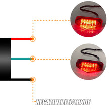 Load image into Gallery viewer, Universal 12V Motorcycle Tail Light License Plate Lamp Brake Stop Lights For Scooters Mopeds Motocross Dirt Bike Accessories
