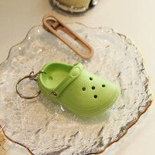 Load image into Gallery viewer, 1PCS 3D Mini 7.5cm EVA Beach Hole Little Croc Shoe Keychain Bag Accessories Decoration Keyring Car Handbag Key Chain Charms
