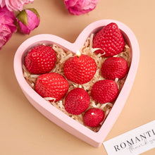 Load image into Gallery viewer, 3D Strawberry Aromatherapy Candle Silicone Mold DIY Handmade Romantic Scented for Valentine's Day Party Home Decor Birthday Gift
