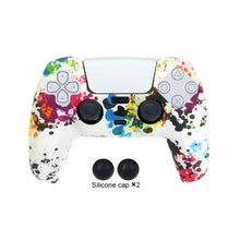 Load image into Gallery viewer, DATA FROG Camo Protective Skin Cover For SONY Playstation 5 Silicone Case Grip for PS5 Controller Accessories
