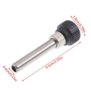 1/2PCS Most for 852D 936 937D 898D 907/ESD Iron Head Cannula Iron Bushing Tip Soldering Station Iron Handle Accessories