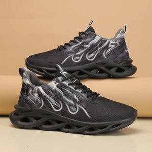 2025 Unisex Running Shoes Men Women Lightweight Mesh Breathable Comfortable Flat Soft Tennis Shoes Summer Lace-up Sneakers Man