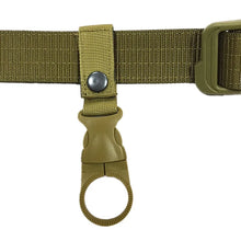 Load image into Gallery viewer, Webbing Buckle Hook Water Bottle Holder Clip Outdoor Nylon EDC Climb Carabiner Belt Backpack Hanger Camp Carabiner Belt Clip
