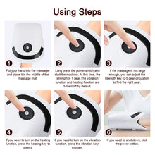 Load image into Gallery viewer, Wireless Electric Hand Massager Air Compression Hot Compress Palm Acupoint Massager Finger Arthritis Numbness Muscle Relaxation
