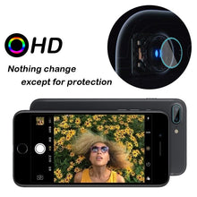 Load image into Gallery viewer, 2pcs Camera Lens Protective Protector Cover for IPhone on X 8Plus 7Plus 6 6S 7 8 10 XR Xs Max Tempered Glass Film 9H Tempered Glass Camera Lens Protection
