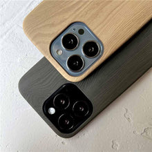 Load image into Gallery viewer, Retro Ultra Thin Wooden Texture Phone Cases For iPhone 14 13 12 11 Pro Max XS MAX XR XS X 7 8 Plus anti-skid Soft Cover Vintage Wooden Unique Classy &amp; Fully Protective Phone Case
