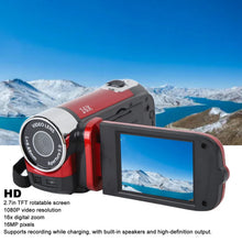 Load image into Gallery viewer, 4K 48MP DV Camera 2.7in  Rotatable Screen 16x Digital Zoom Video Camera with USB Cable 4K Camera Video Camera  Camera
