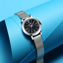 Load image into Gallery viewer, Women&#39;s Watch Japan Mov Fashion Hours Woman Lady Dress Bracelet Thin Stainless Steel Business Gift Mother&#39;s Gift No Box
