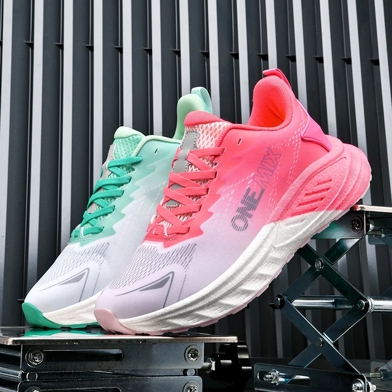 Running Shoes Men Training Speciality Marathon Sports Breathable Lightweight Women's Comfortable Nonskid Leisure Sneakers